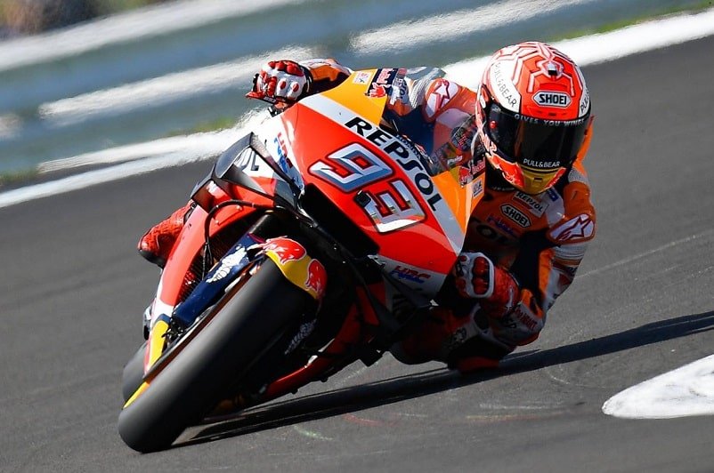 MotoGP Grande-Bretagne Silverstone J1 : Marc Márquez chute, mais se positionne deuxième