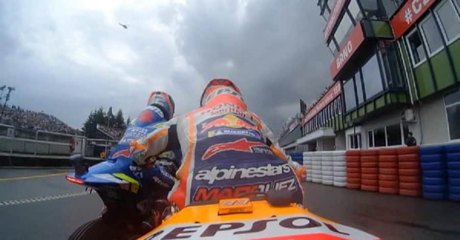 MotoGP République Tchèque Brno J2 Álex Rins : « Márquez ne respecte pas les autres pilotes »