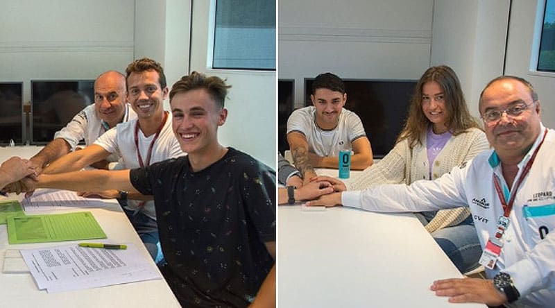 Moto3: Dennis Foggia and Jaume Masiá at Leopard Racing for the 2020 season