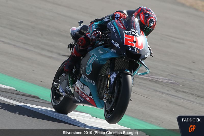 British Grand Prix Silverstone MotoGP Warm-up: Quartararo at the top!