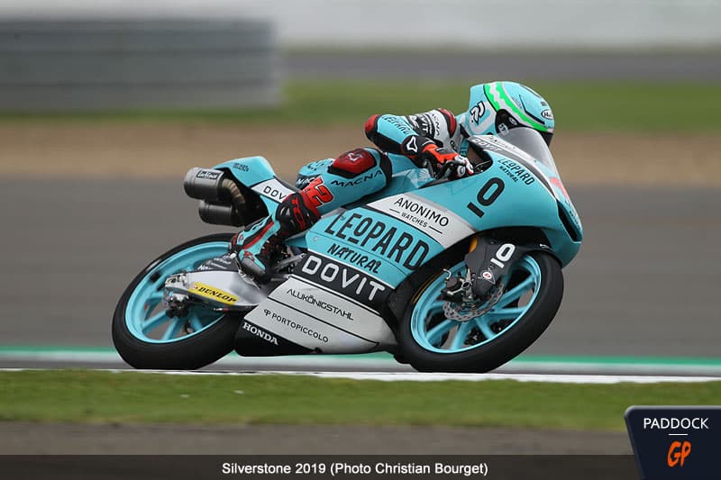 Grande Prêmio da Inglaterra Silverstone Moto3 Race: O Leopard mostra suas (outras) garras