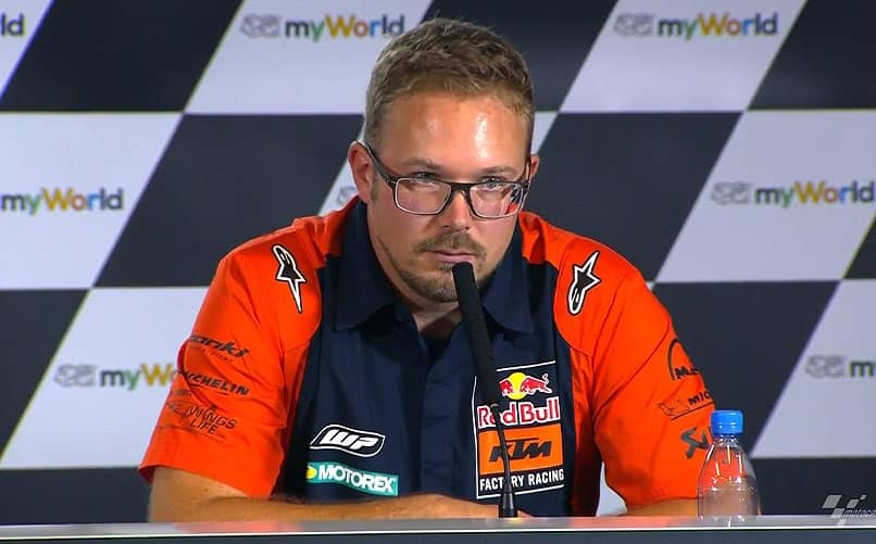 MotoGP: Conferência do Diretor Técnico da KTM, Sebastian Risse (completo)