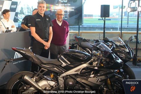 [Street] Triumph : Silverstone et le Moto2 révèlent une Daytona 765 très spéciale