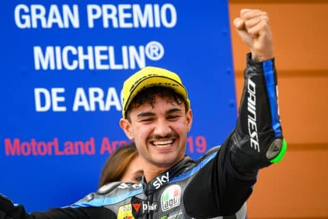 Moto3: Dennis Foggia returns to the podium in Aragón and talks about the VR46 academy…