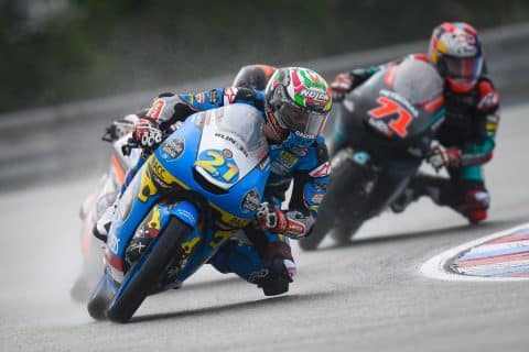 Moto3 アラゴン FP3: ロペスは雨の中でも快適