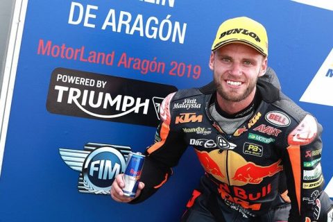 Moto2: winner in Austria and Aragón, Brad Binder wins in the moments that count