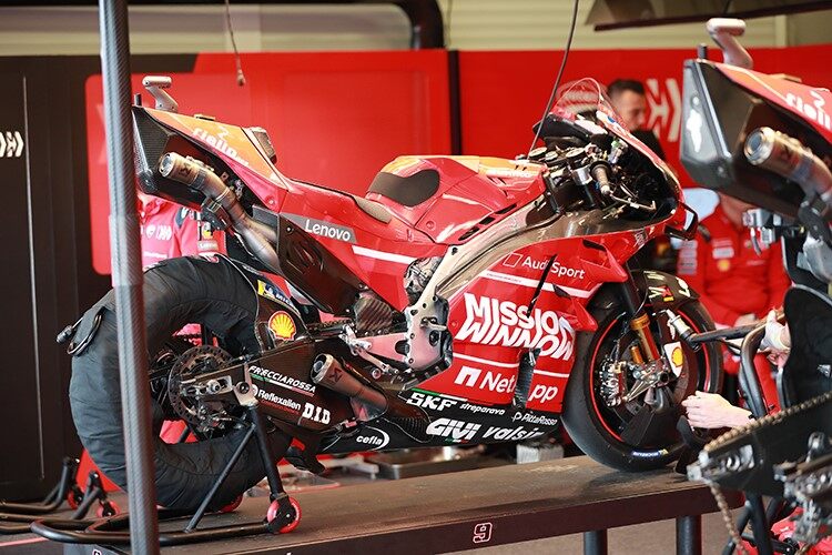 MotoGP : Ducati favorable à une évolution moteur en cours de saison