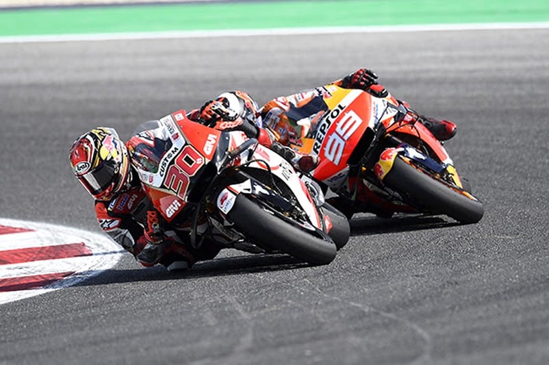 MotoGP Saint-Marin Misano J3 : Un souci de pneu et une chute ont compromis la course de Nakagami