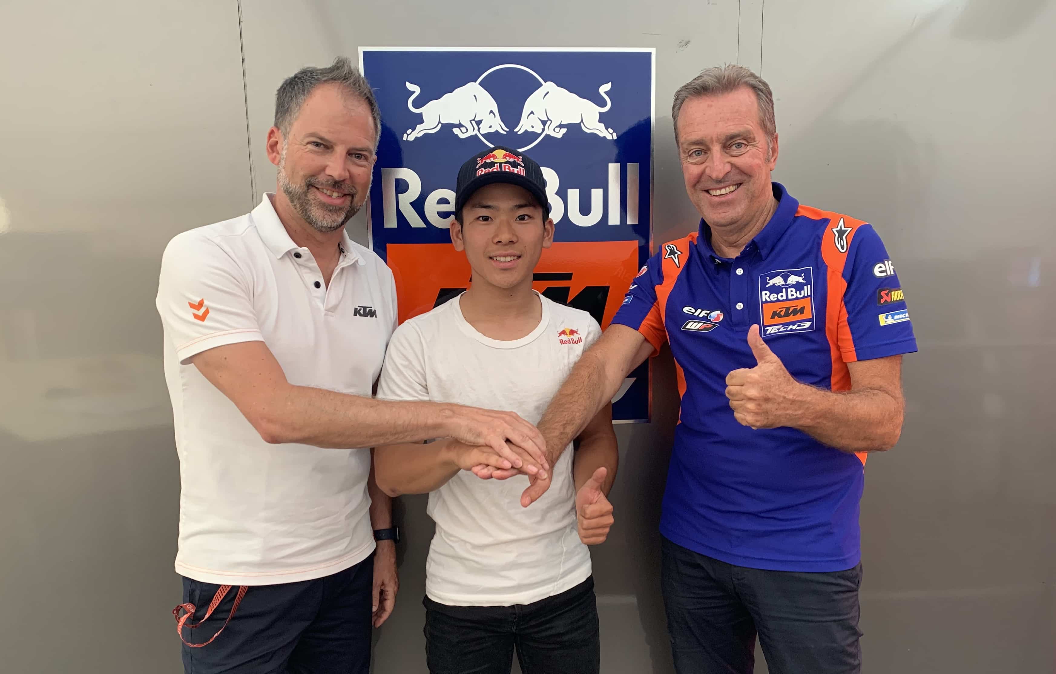[Official] Moto3: Ayumu Sasaki signed with Red Bull KTM Tech3 for the 2020 season