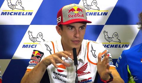Aragon MotoGP J0 : L'avis de Marc Márquez sur l'affaire Fernández–Di Giannantonio