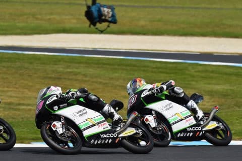 Moto3: Superb Top 8 for the two drivers of the CIP-Green Power team in Australia! [CP]