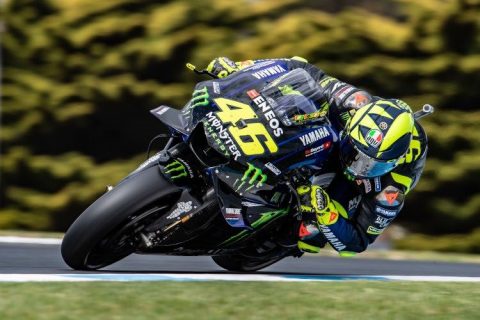MotoGP Australie J1 Valentino Rossi (Yamaha/7) : « franchement, nous ne pensons pas à gagner parce que nous sommes trop loin »