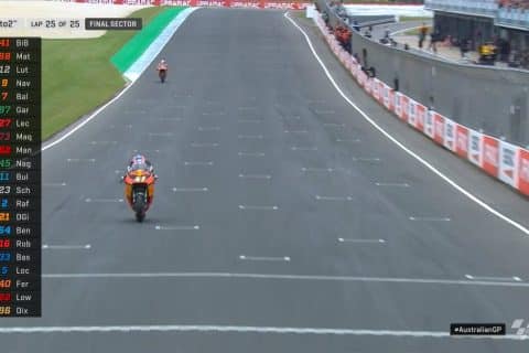 Moto2 Australie Course: Doublé KTM, Brad Binder vainqueur devant Jorge Martin et Thomas Lüthi