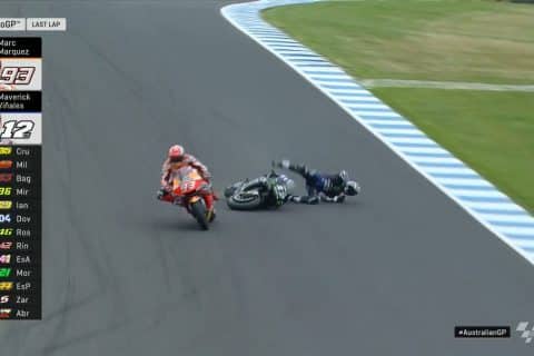 MotoGP Australie Course : Márquez devant Crutchlow et Doohan. Quartararo et Viñales à terre