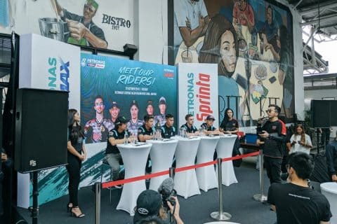 MotoGP : Le fol accueil des coéquipiers de Fabio Quartararo en Malaisie