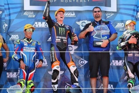 Federico Caricasulo et Garrett Gerloff en WorldSBK en 2020 avec le GRT Yamaha Junior