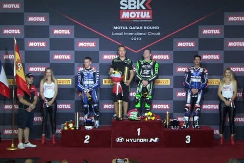 WSBK Supersport Doha: Lucas Mahias winner, Jules Cluzel second, Randy Krummenacher World Champion