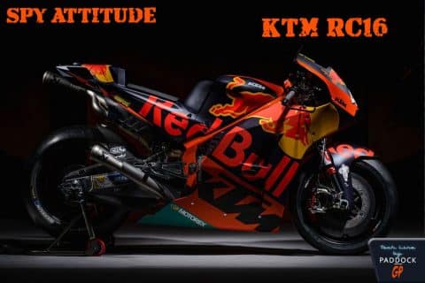 « Spy Attitude » MotoGP : la KTM RC16 pourrait bien nous surprendre... (3/3)