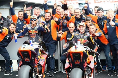 Moto2 : Superbe doublé pour Red Bull KTM Ajo Moto2 au GP d'Australie