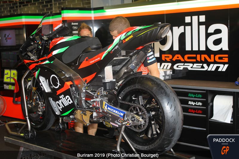 MotoGP: F1 technicians to the aid of Aprilia and a brand new motorcycle in 2020