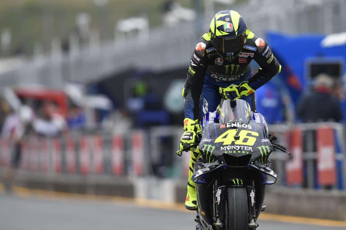 MotoGP Japon Motegi J2 Valentino Rossi (Yamaha/10) : « face à Quartararo on fait de notre mieux, mais c’est compliqué »