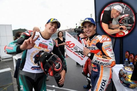 MotoGP, Grand Prix du Japon. Le point de vue de Régis Laconi : « Dans mon Championnat des pilotes à moi, Márquez est premier devant Fabio et Dovi »