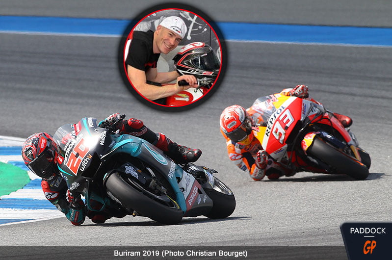 MotoGP Tailândia, ponto de vista de Régis Laconi: “Fabio adaptou-se a esta Yamaha a 5 por hora e obteve ótimos resultados”