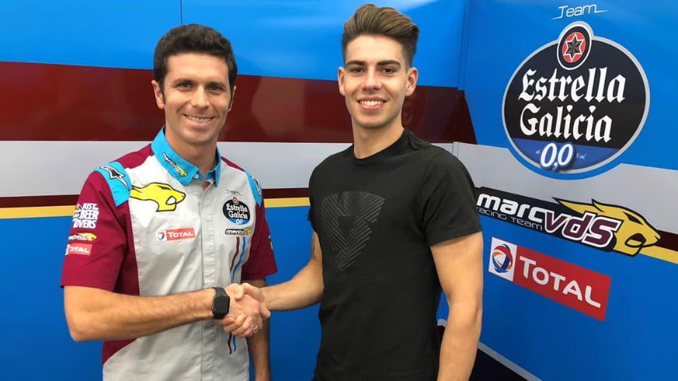 Moto2 2020 [Officiel] : Augusto Fernández remplace Álex Márquez chez Marc VDS