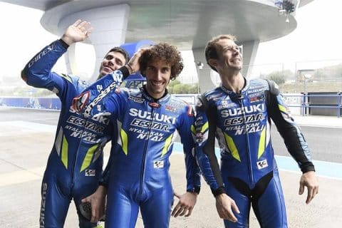 MotoGP Test Jerez J2 : Alex Rins (Suzuki/3) et Joan Mir (Suzuki/5) valident les évolutions 2020