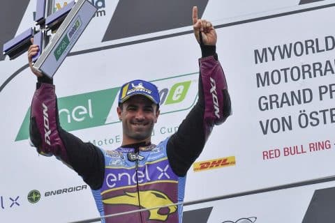 Electric: Mike di Meglio can win the MotoE title this weekend