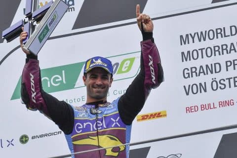 Electrique : Mike di Meglio peut remporter le titre MotoE ce weekend