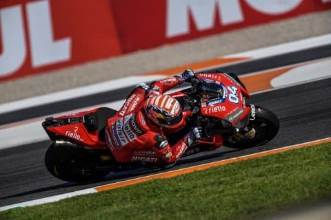 MotoGP Valencia J3: Andrea Dovizioso (Ducati/4) at the foot of the podium, without the team title