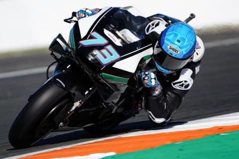 MotoGPバレンシアテストJ1、アレックス・マルケスがホンダRC213Vを飼いならす方法を学ぶ