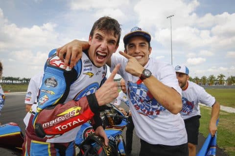 Moto2, Álex Márquez : « c'est un honneur d'être le frère de Marc »