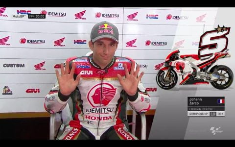 MotoGP, Qatar J3, Johann Zarco (Honda/4) : un top 5 héro?que et un souffle nouveau