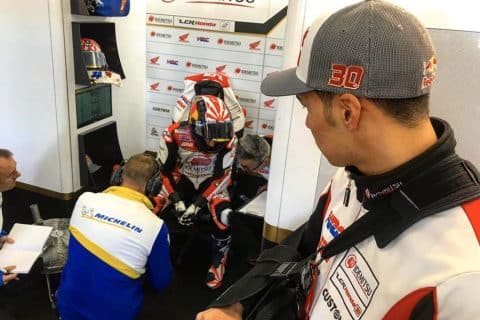 MotoGP Valencia Nakagami Honda LCR: “I stayed next to Zarco and listened to what he said”