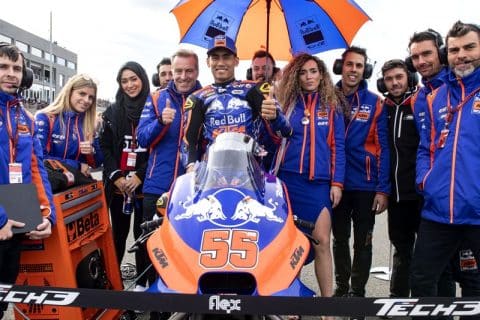 MotoGP Valence J3: Syahrin enters the points for his last race