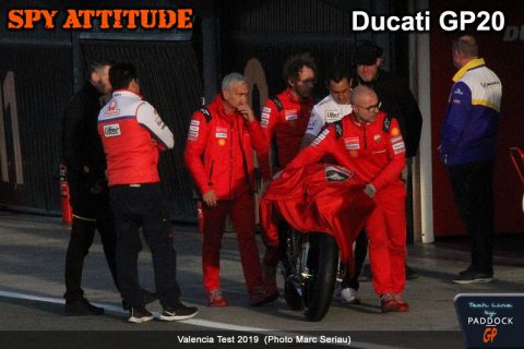 « Spy Attitude » : La Ducati GP20 comme jamais vue