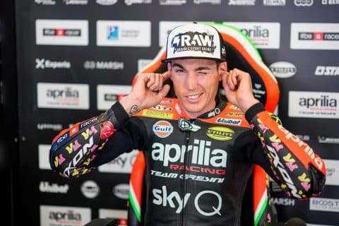MotoGPバレンシアテストJ1：アプリリアに新機能なし？アレイシ・エスパルガロには受け入れられない