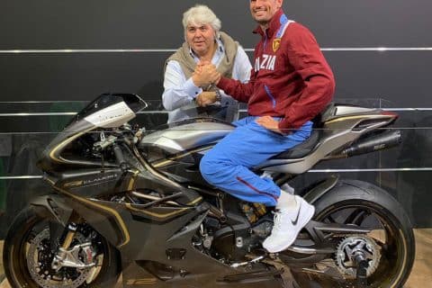 Moto2 : Simone Corsi roulera avec l'équipe MV Agusta Forward Racing en 2020