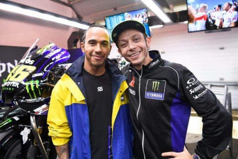 MotoGP Lewis Hamilton : « être sur la piste avec Rossi sera surréaliste et un honneur »
