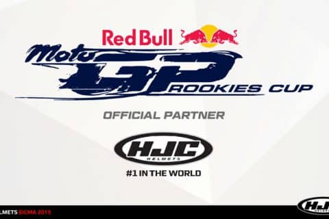 Avec HJC Helmets, la Red Bull MotoGP Rookies Cup change de casquette