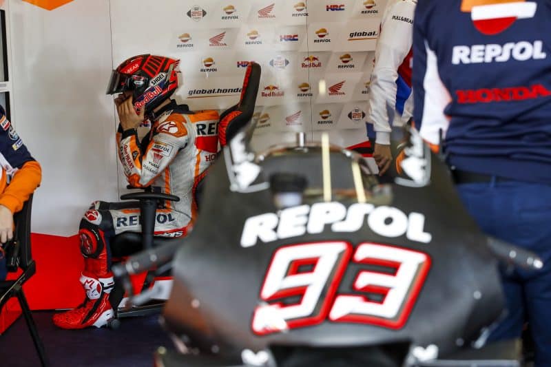 Teste de MotoGP Jerez J1, Marc Márquez numa encruzilhada: “Um momento importante, temos agora de escolher”