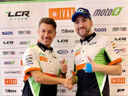 MotoE : Xavier Siméon et Niccolò Canepa avec le LCR E-Team en 2020