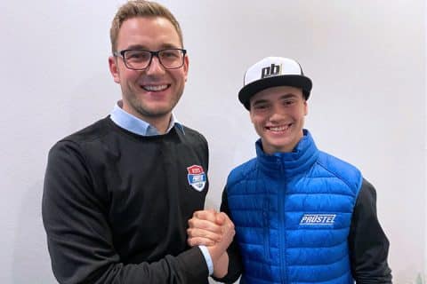 Moto3 : PrüstelGP testera le pilote allemand Dirk Geiger en 2020