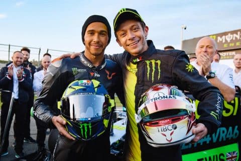 MotoGP [Vidéo]: la rencontre Hamilton Rossi un an après