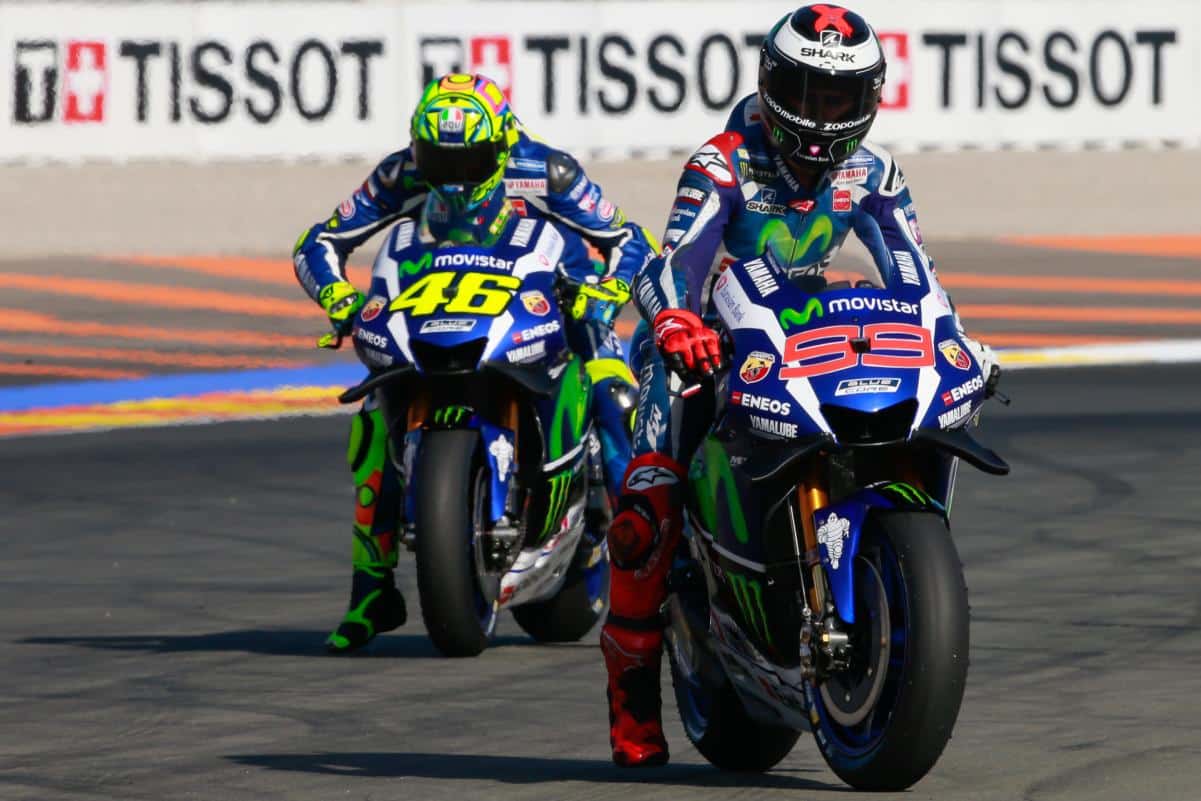 MotoGP Yamaha : Valentino Rossi espère Jorge Lorenzo comme pilote d’essai