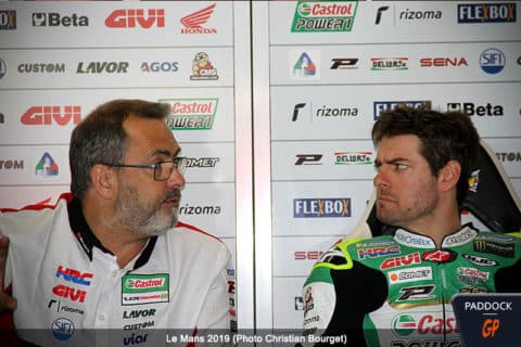 MotoGPパドックでのフランス語話者の概要：クリストフ・ブルギニョン（L​​CRホンダ）