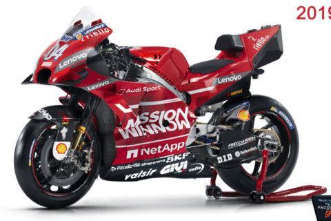 “Atitude espiã” MotoGP: A Ducati GP 20