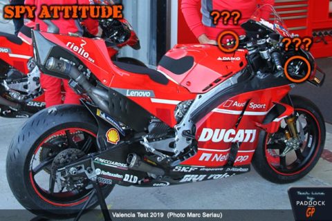 « Spy Attitude » MotoGP : Que cache la mystérieuse manette à 20 euros de la Ducati GP 20 ?
